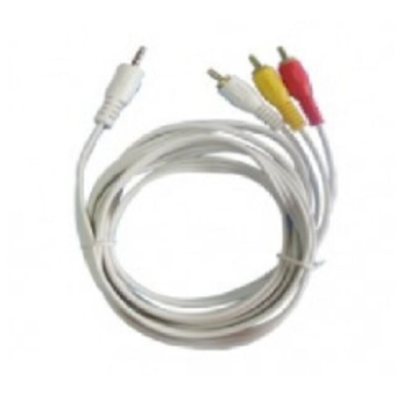 foto del prodotto extrastar cavo per connesione audio 1,8 mt d. 3,5 mm jack maschi stereo 3 rca