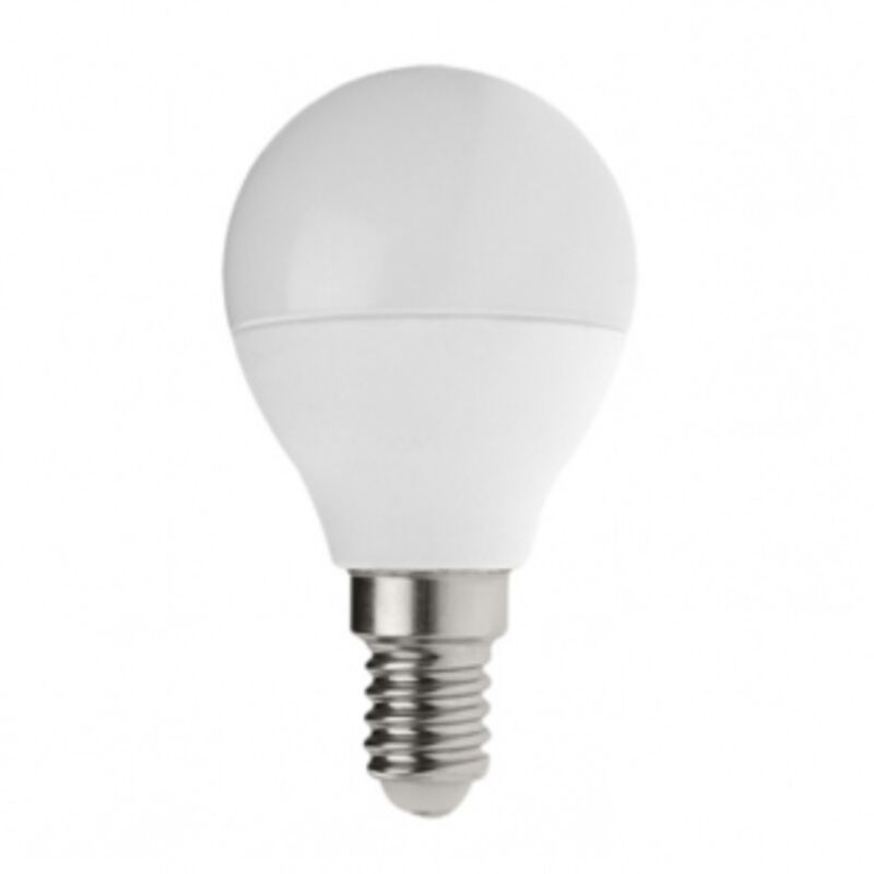 foto del prodotto extrastar lampadina lampada a led a bulbo 6w 48w e14 luce bianco freddo 6500k 480lm lampadina