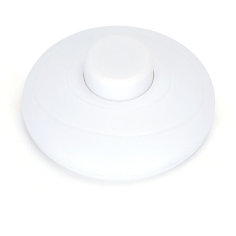 foto del prodotto extrastar pulsante interruttore di linea a pedale pavimento bipolare da appoggio bianco