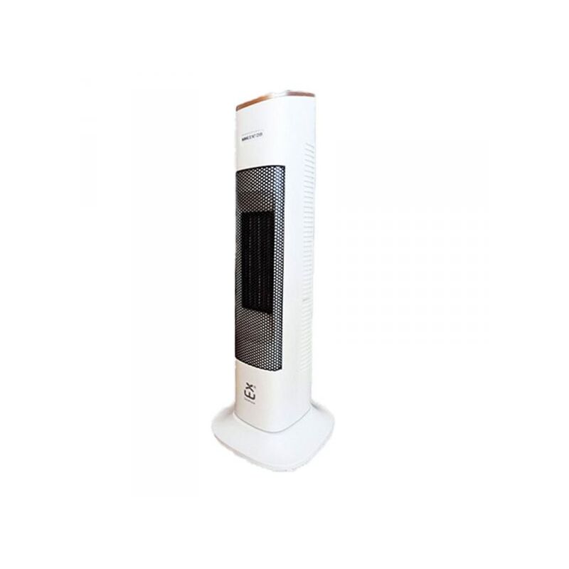 foto del prodotto extrastar stufa elettrtica a torre da 1350w 2000w a basso consumo con smart timer e telecomando l22.3cm x h62.5cm colore bianco