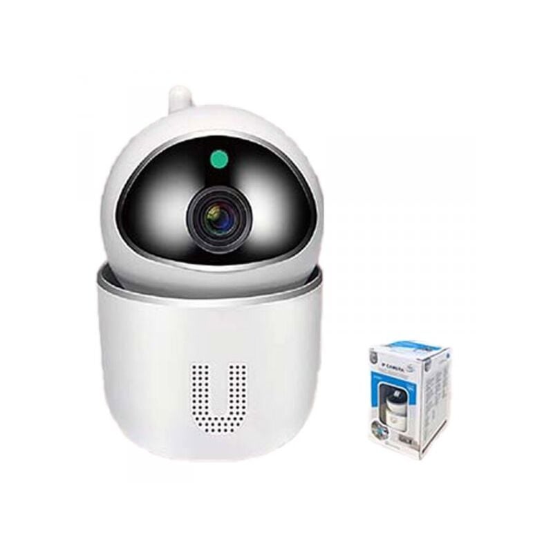 foto del prodotto extrastar telecamera di sicurezza wi fi 2mp supporta 2.4 e 5ghz videocamera di sorveglianza regolabile 355 sensore di movimento integrato modello