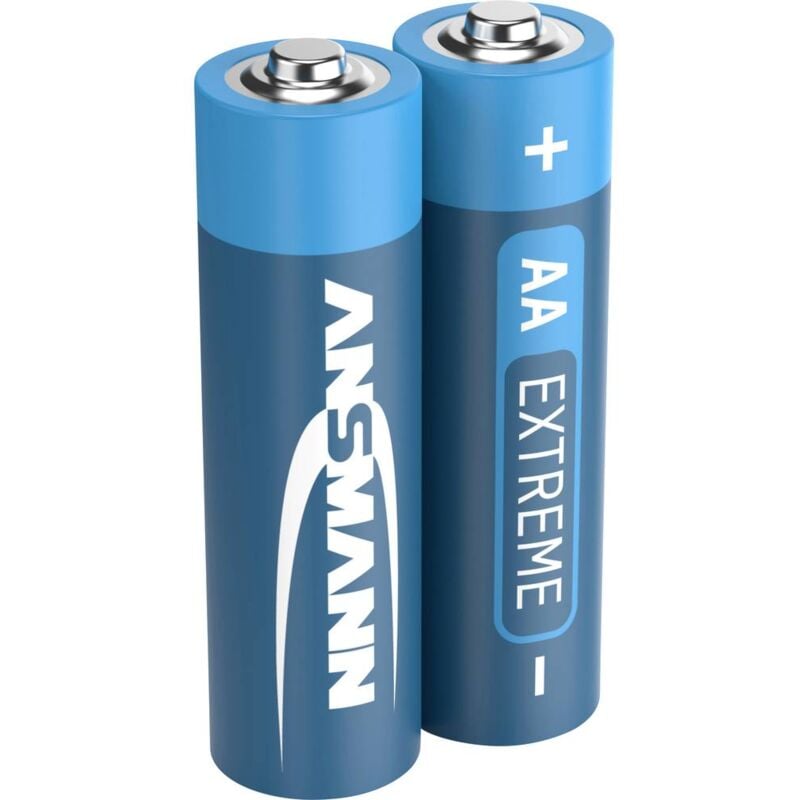 foto del prodotto extreme batteria stilo aa litio 2850 mah 1.5 v 2 pz. ansmann