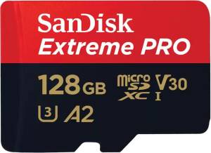 foto del prodotto extreme pro microsdxc 128gb sd