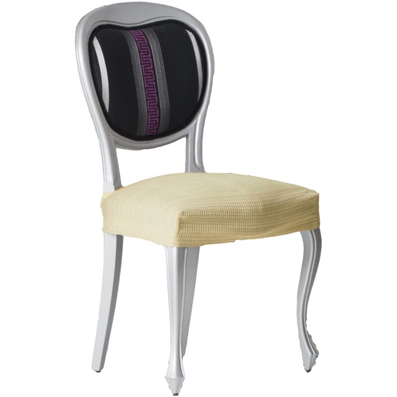 foto del prodotto eysa italia eysa aquiles coprisedia elastico, poliestere cotone, beige, 33x22x4 cm, 2 unit 