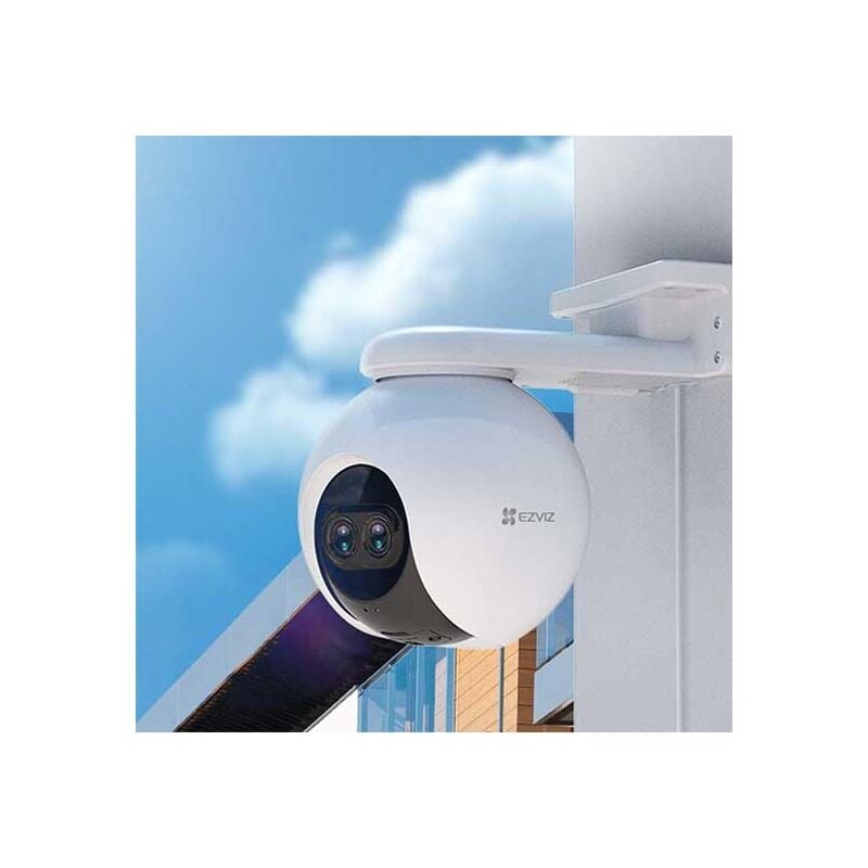 foto del prodotto ezviz c8pf telecamera ptz visione panoramica smart wifi con zoom 8x doppio obiettivo e rilevamento ai intelligente
