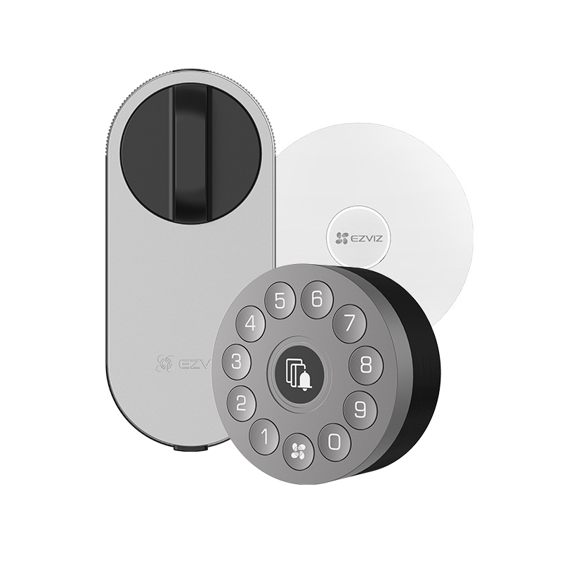 foto del prodotto ezviz cs dl01s dl01cp a3 bk serratura intelligente