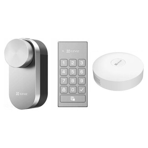 foto del prodotto ezviz dl01 pro dl01cp a3 kit kit di sicurezza domestica intelligente zigbee - ezdl01prokita3