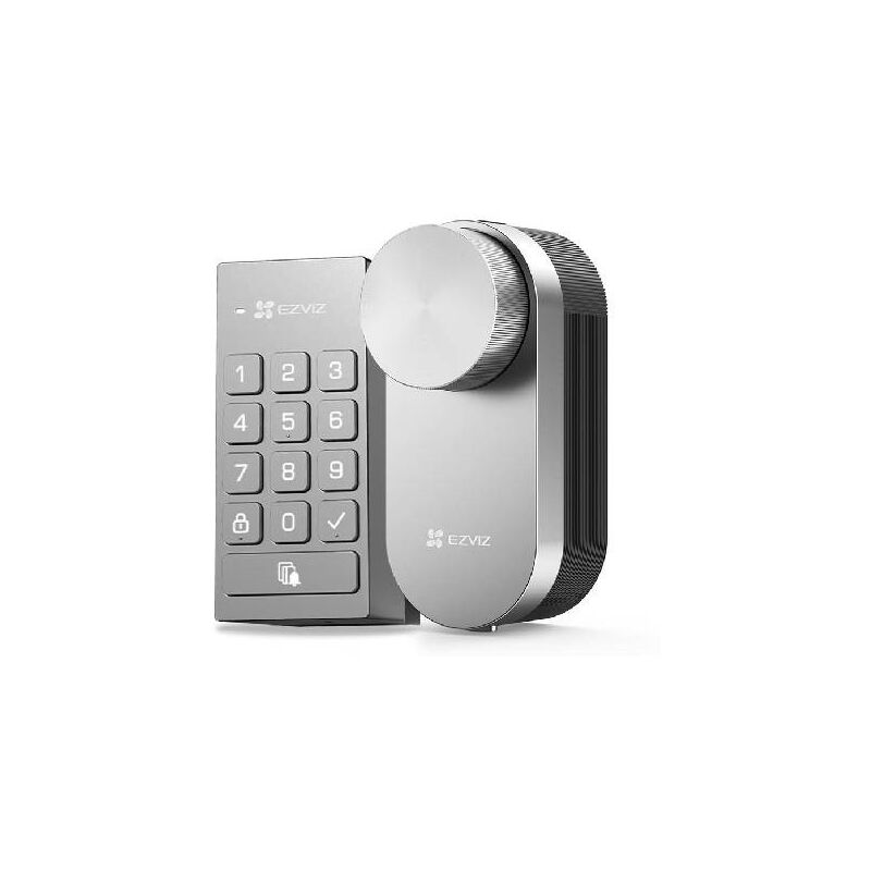 foto del prodotto ezviz dl01 pro kit serratura intelligente con tastierino e apertura smartphone fai-da-te