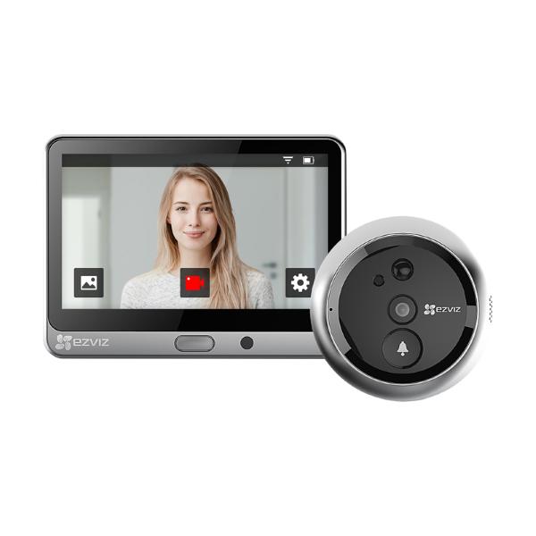 foto del prodotto ezviz dp2c sistema per video citofono 2 mp 10,9 cm 4.3 argento