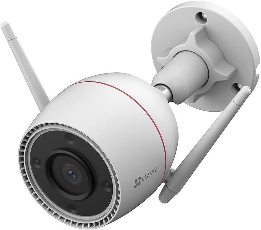 foto del prodotto ezviz h3c 3mp telecamera wifi esterno, visione notturna a colori, ip camera con intelligenza artificiale