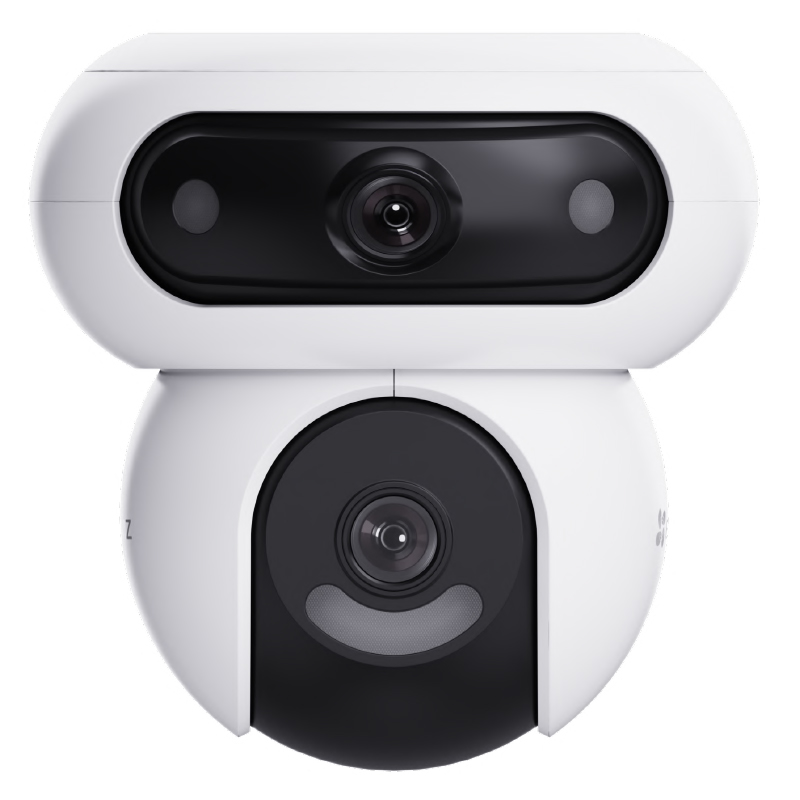 foto del prodotto ezviz h90 dual 2k doppia telecamera motorizzata da esterno visione 360 2k color night vision human detection audio bidirezionale difesa attiva