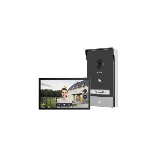 foto del prodotto ezviz hp7 sistema per video citofono 17,8 cm 7 nero, argento