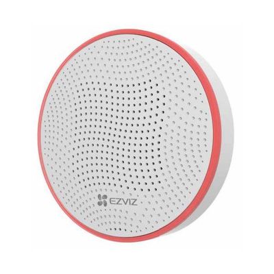 foto del prodotto ezviz t9c, sirena d'allarme, da 90 a 105 db,batteria fino a 8 anni, allarme anti-manomissione, resistente alle intemperie, richiede hub a3