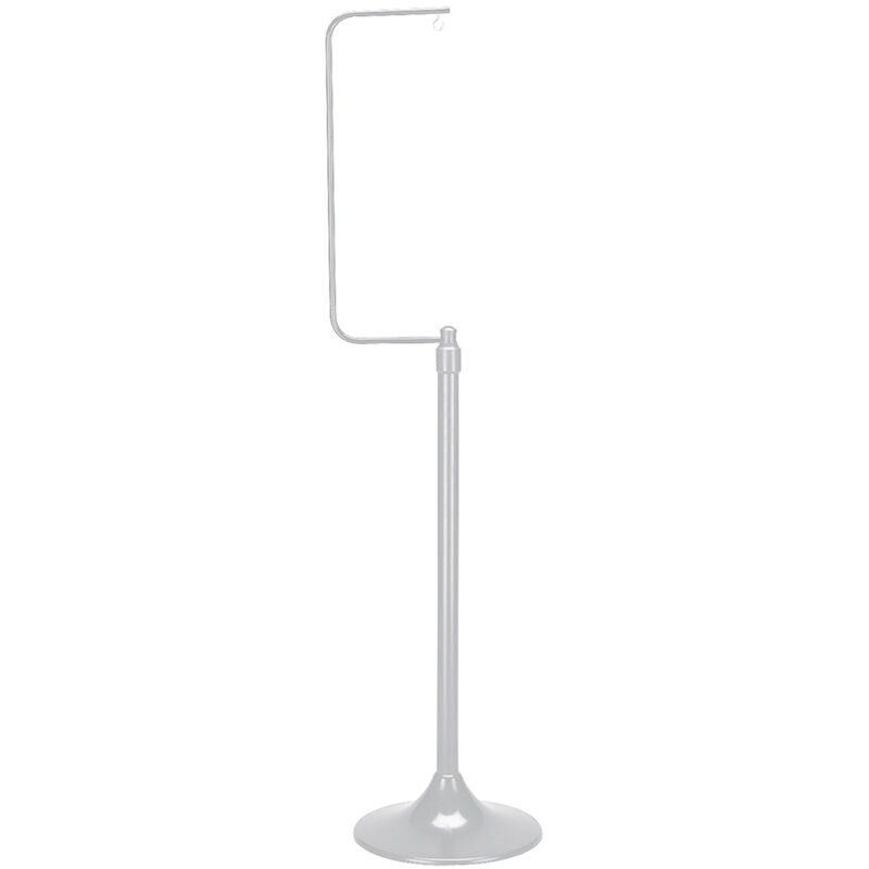 foto del prodotto f 1 supporto in plastica per gabbie luna 1, giusy e rekord 1.. variante f 1 misure h 146.5 cm bianco ferplast