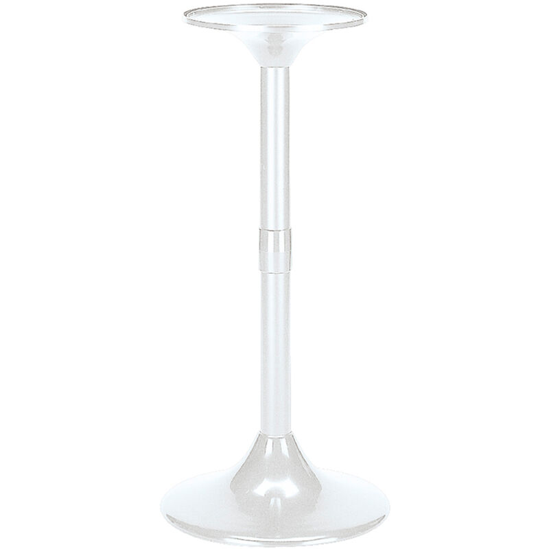 foto del prodotto f 60 supporto in plastica per gabbie bali e diva. variante misure h 78 cm bianco ferplast