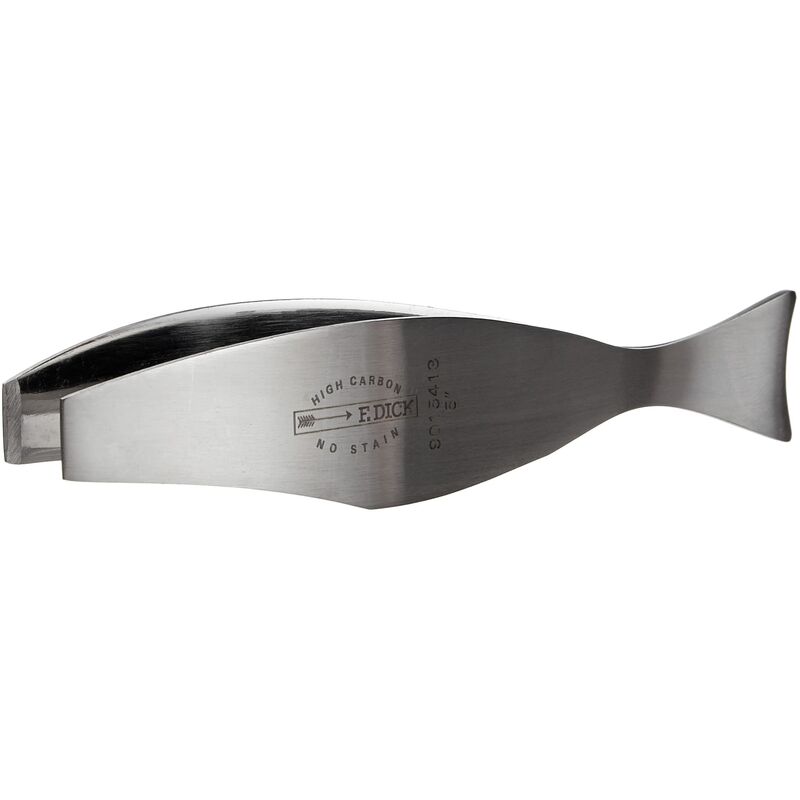 foto del prodotto f. dick pinzette a spina pesce pinzette 13 mm per lische chiglie molla il pollame 90 154 132, argento