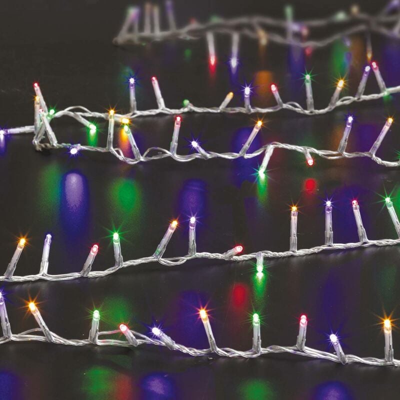 foto del prodotto f ric lights and christmas 2000 led ghirlanda natalizia multicolore per esterni 50m feeric lights christmas