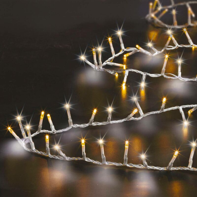 foto del prodotto f ric lights and christmas luce di natale da esterno 2000 led bianco freddo 50m feeric lights christmas