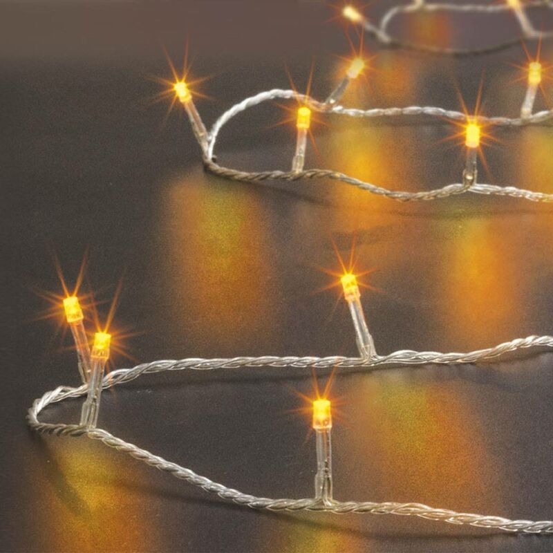 foto del prodotto f ric lights and christmas luce di stringa da esterno a 500 led bianco caldo 50m feeric lights christmas