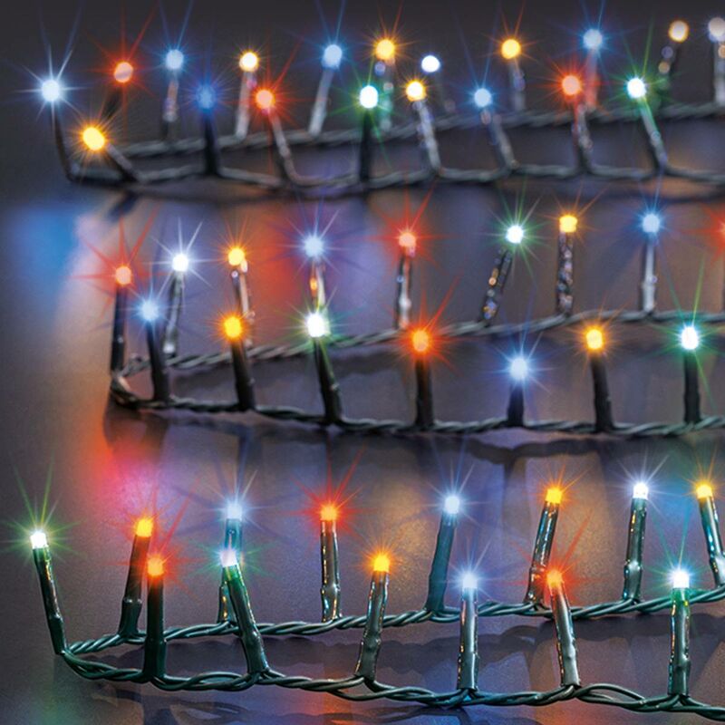 foto del prodotto f ric lights and christmas stringa luminosa da esterno 1000 led multicolore 25m feeric lights christmas