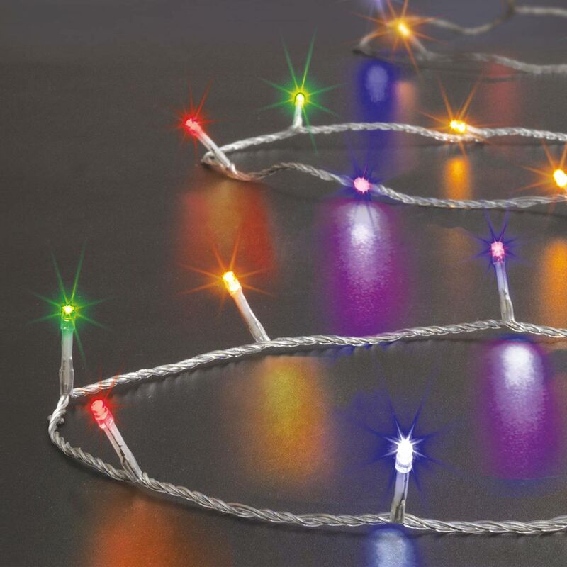 foto del prodotto f ric lights and christmas stringa luminosa da esterno 200 led multicolore 20 m feeric lights christmas
