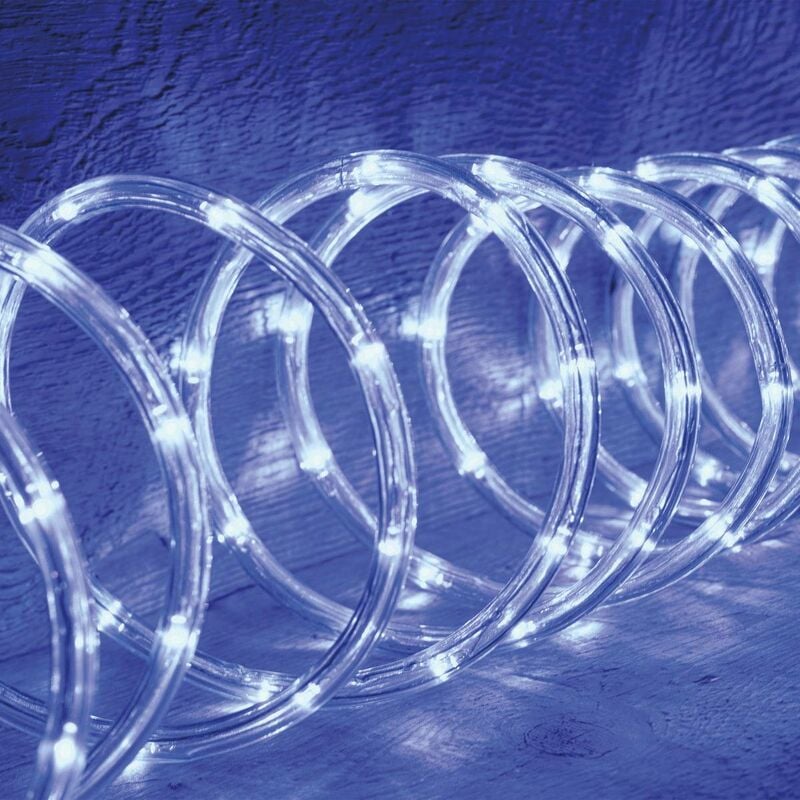 foto del prodotto f ric lights and christmas tubo elettrico da esterno 18m 324 led bianco freddo feeric lights christmas