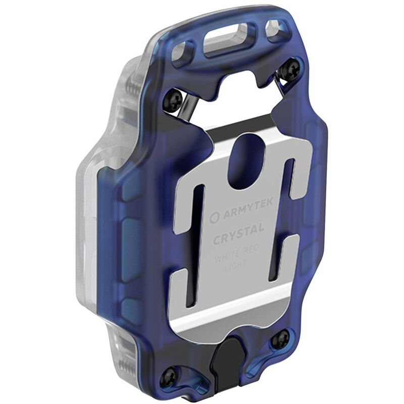 foto del prodotto f07001b crystal blue lampada portatile led monocolore blu, trasparente armytek