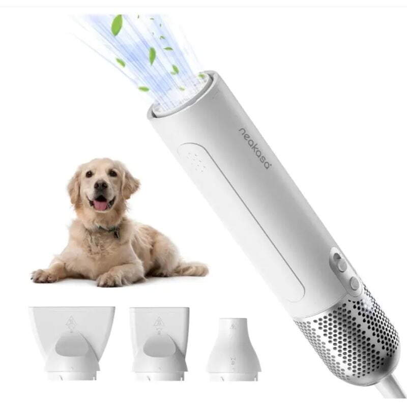 foto del prodotto f1 pet dryer, asciugatura rapida, riduzione rumore per animali domestici neakasa