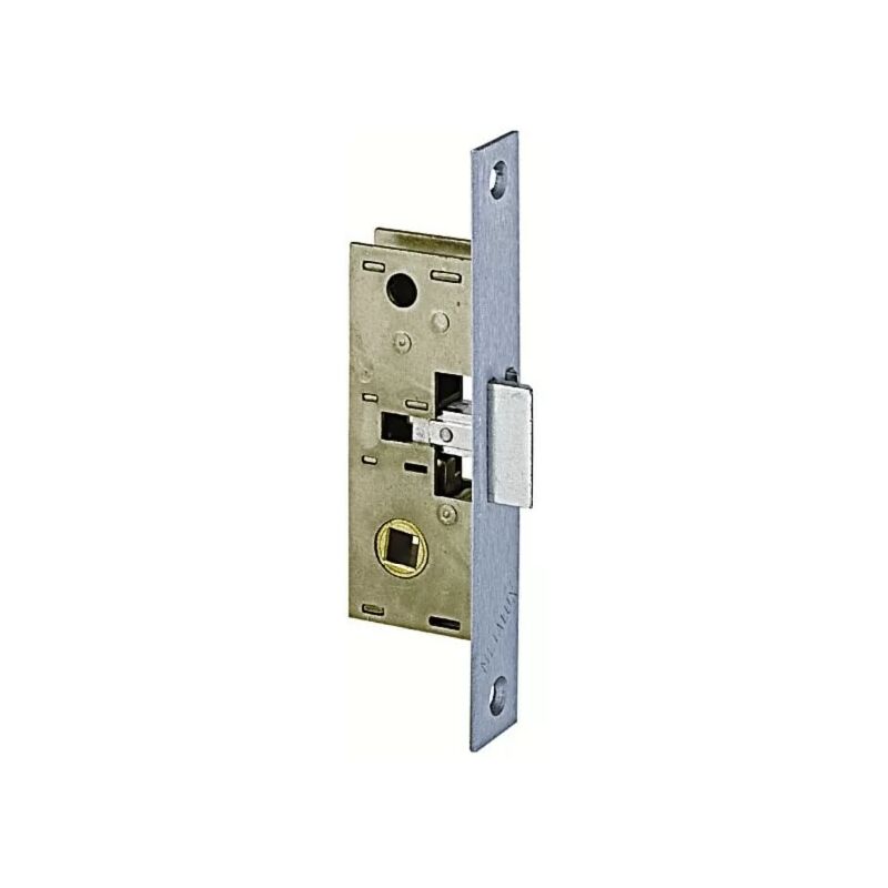 immagine 0 del prodotto f120390010 serratura da infilare a un punto di chiusura profilo stretto scrocco singolo cassaforte piccola serie 20 metalux