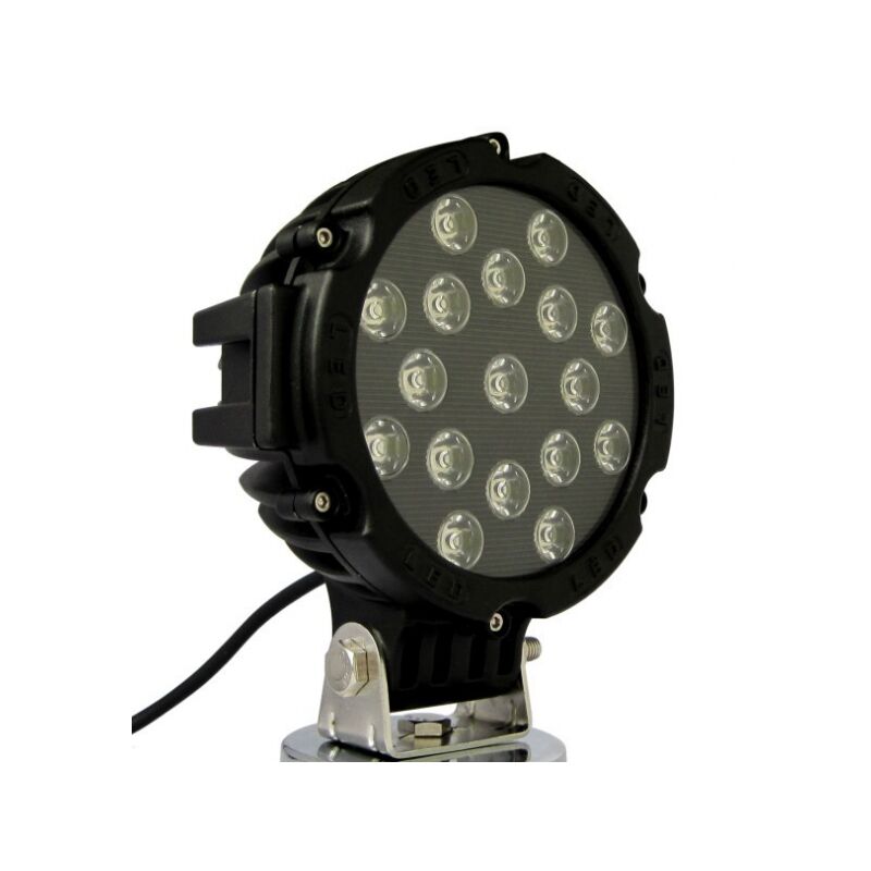foto del prodotto f2 0028 fari a lungo raggio led per 4x4 e suv, 9 32 v, 51w equivalente 510w flood bc elec