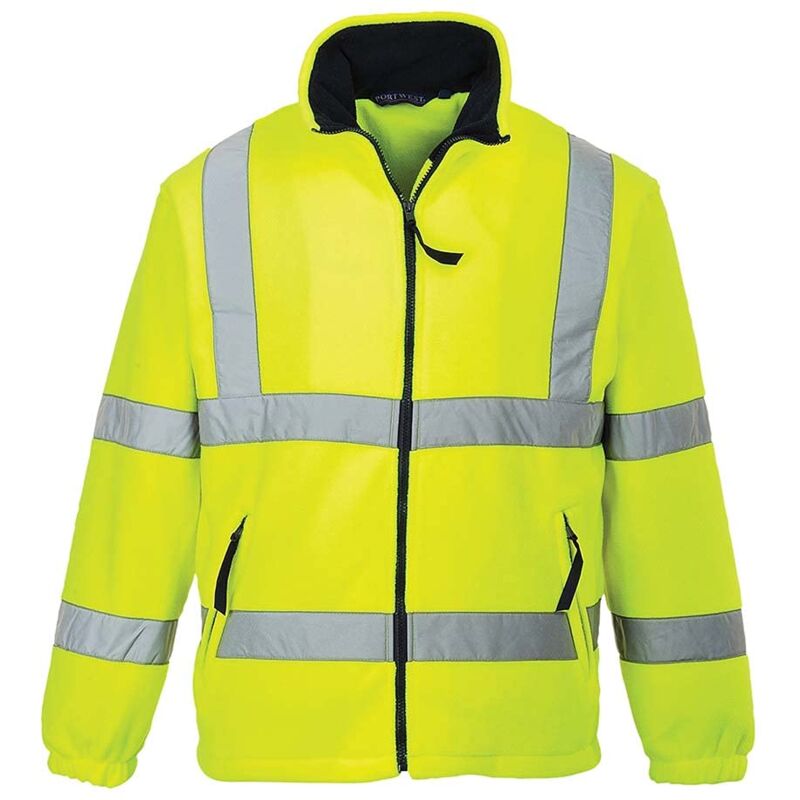 foto del prodotto f300yer4xl pile con fodera in rete ad alta visibilit , giallo, 4xl portwest