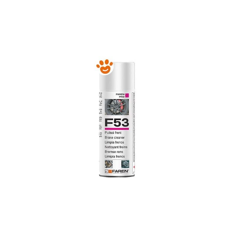 foto del prodotto f53 pulisci freni f53 pulisci freni confezione da 400 ml faren