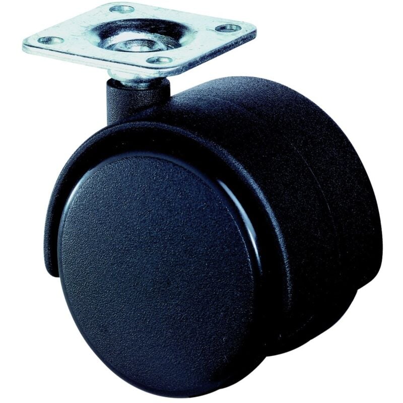 foto del prodotto f75 plastica ruota 40 con il nero piatto