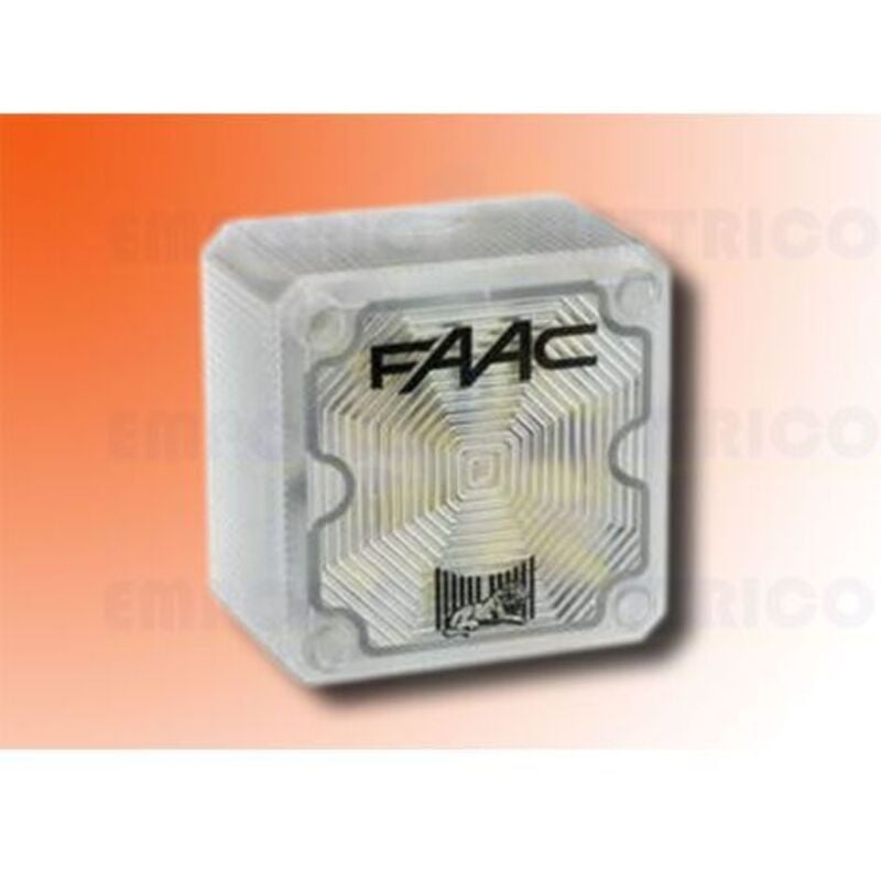 foto del prodotto faac 410017 lampeggiante led xl24l 24v modello mini da parete
