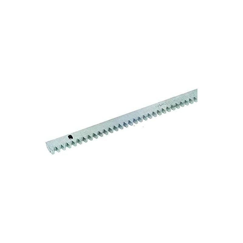 foto del prodotto faac cremagliera 1m 490122 acciaio 30x12 completo di raccordi saldabili