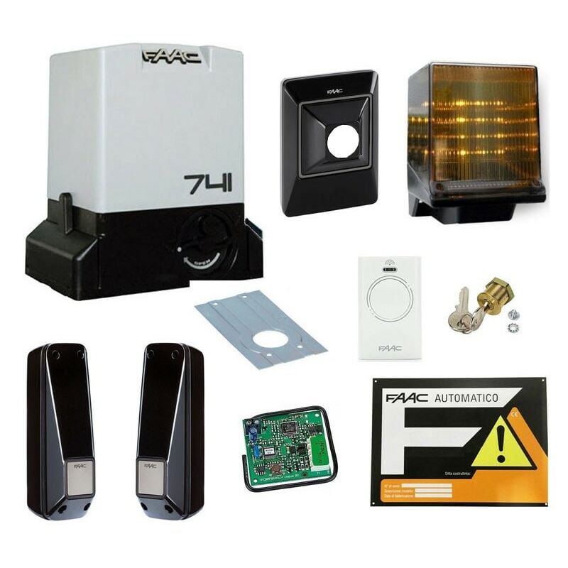 foto del prodotto faac kit delta 3 per motori scorrevoli fino a 900kg 230v 105630445