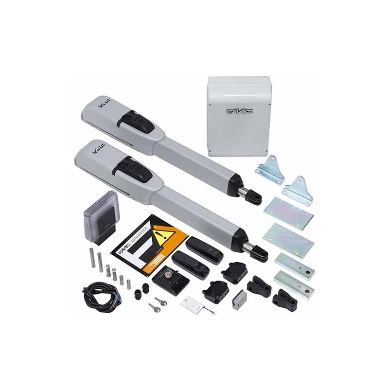foto del prodotto faac master kit automazione ante battenti 230v green cod. 104415445 