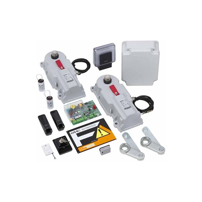 foto del prodotto faac power kit 106746445 770n 230v automazione cancello ante battenti interrato