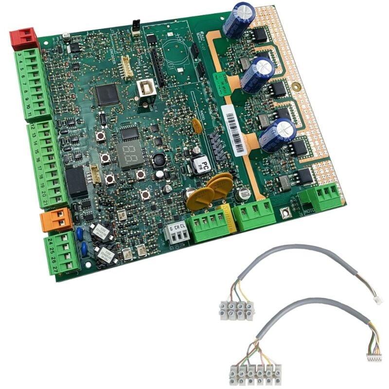 foto del prodotto faac ricambio quadro scheda elettronica di comando e680s e680 barriera b680