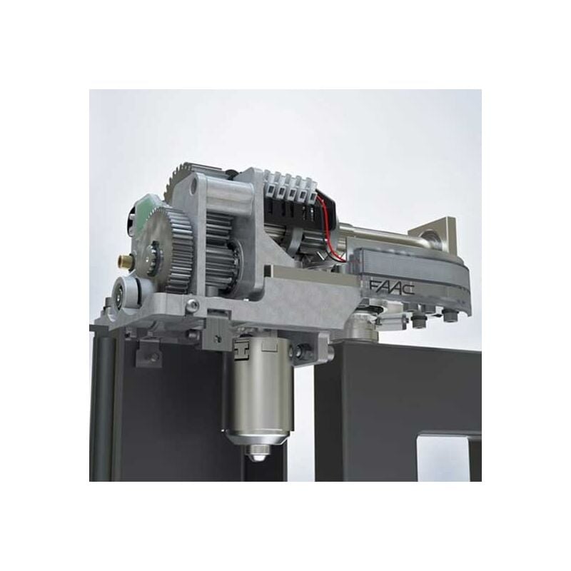 foto del prodotto faac s2500i motoriduttore attuatore elettromeccanico 24v integrato per cancelli a battente invisibile anta 2,5m 250kg