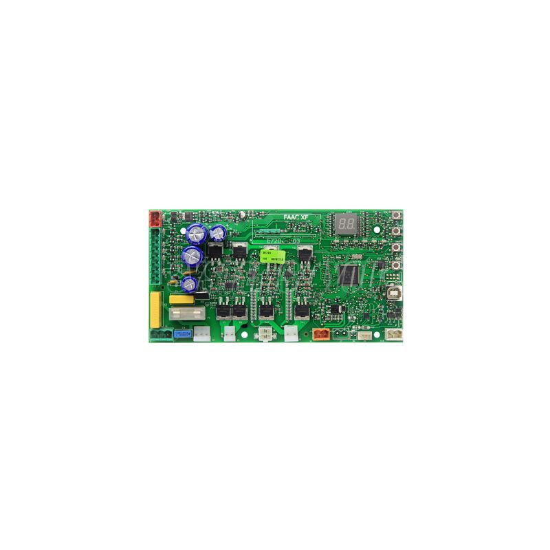 foto del prodotto faac scheda centrale di comando elettronica circuito ricambio 24v e721 63002485