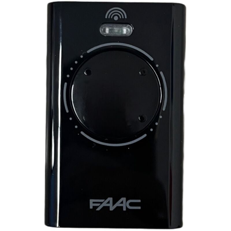 foto del prodotto faac telecomando slh lr nero 2 canali xt4 868 mhz rolling code 7870101