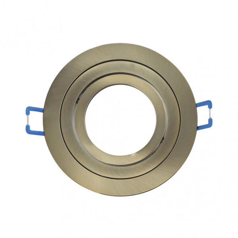 foto del prodotto fab 14348re14 cenote regolabile da incasso 1xgu10 pelle rotonda 2x9,2x9,2 cm 8 de corte.c portalampara