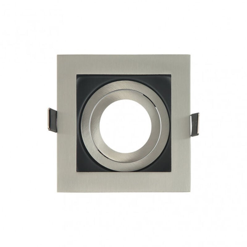 foto del prodotto fab 14368cu72 incasso orient.batu 1xgu10 square niq / nero 3,5x10x10 cm cut 9x9 cm con portalampada