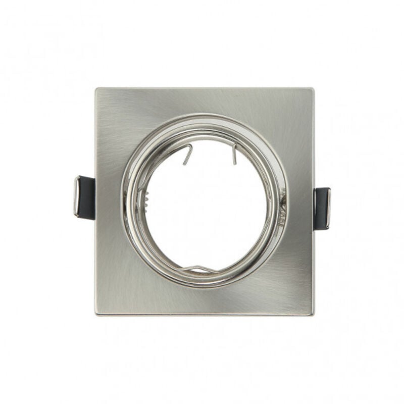 foto del prodotto fab 14428oc03 orientare incassato. magura 1xgu10 quadrato. nichel 2,5x8,2x8,2 cm taglio 7 portalampada incluso