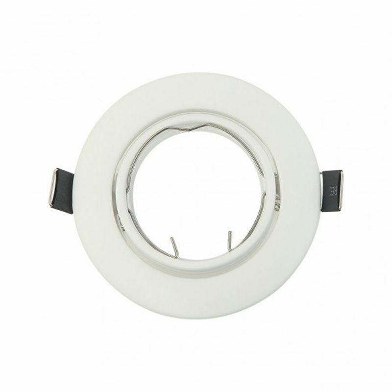 foto del prodotto fab 14428or01 orientamento da incasso. magura 1xgu10 rosso. bianco 2,5x9x9 cm taglio 7 portalampade incluso