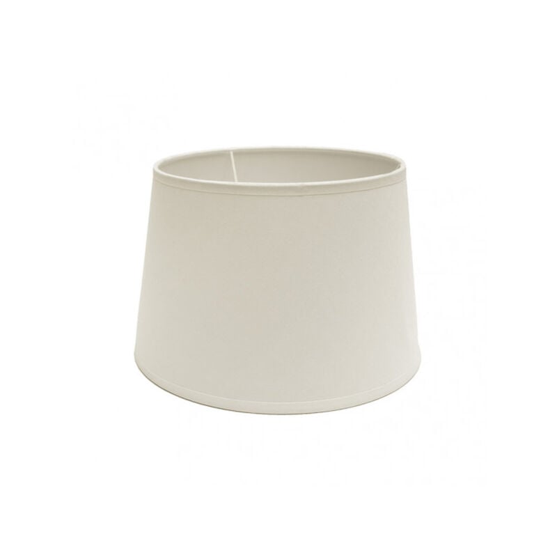 foto del prodotto fab 157313515 paralume trasparente e27 beige 35dx25dx21h aperto e conico