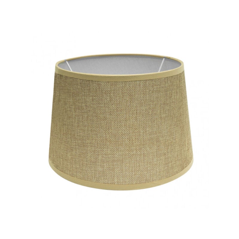 foto del prodotto fab 157414015 paralume irene e27 beige 40dx30dx25h aperto conico