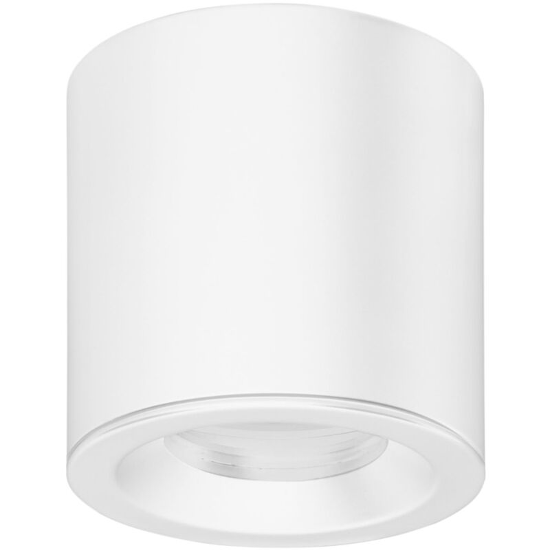foto del prodotto fab faretto a soffitto tubolare da 85mm di diametro per lampadina gu10 di colore bianco