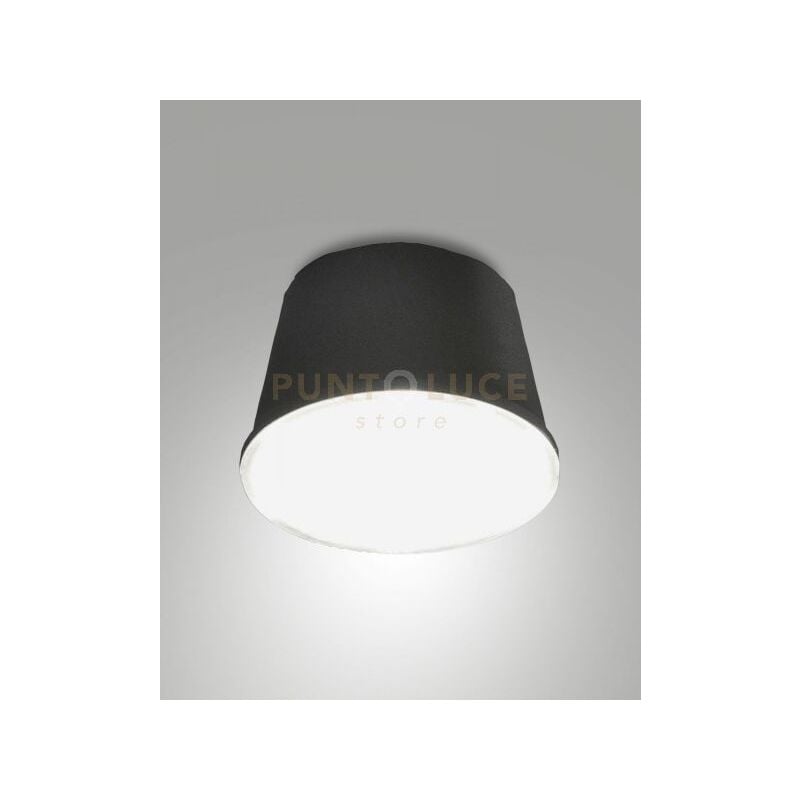foto del prodotto fabas armanda illuminatore nero a led 3w 3000k 320lm dimmerabile e orientabile ricaricabile ip54
